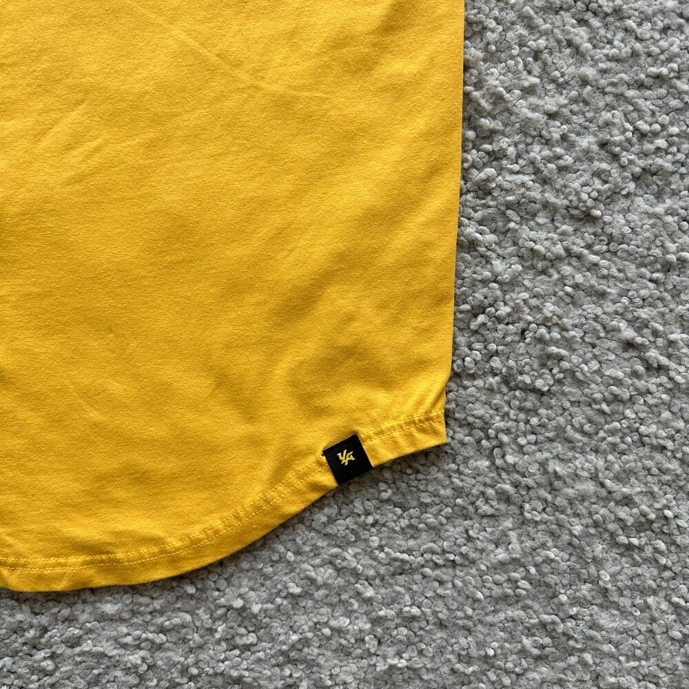 YoungLA Men's Short Sleeve Tee in Mustard Yellow - Picture 5 of 8